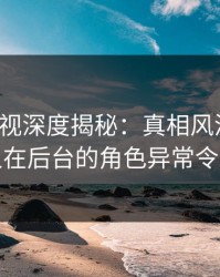 香蕉影视深度揭秘：真相风波背后，神秘人在后台的角色异常令人意外